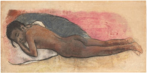 Reclining Nude [recto], 1894/1895.