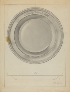 Silver Baptismal Basin, 1935/1942.