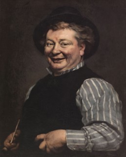 Portrait of the actor Daubray, 1875.