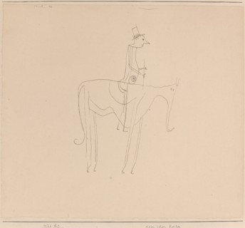 Komischer Reiter (Comic Rider), 1921.