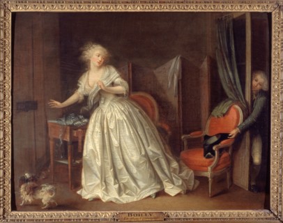Le Départ précipité, c1790.