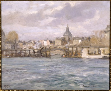 Ile Saint-Louis pier, c1900.