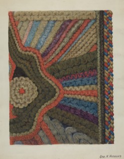 Shaker Woolen Rug, 1935/1942.