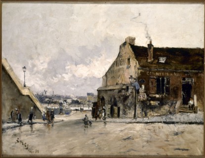 Rue Beethoven, in Passy, 1884.