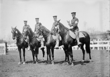 Horse Shows. U.S. Cavalry, 1911.