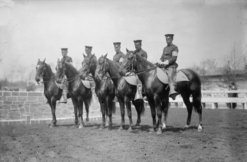 Horse Shows. U.S. Cavalry, 1911.