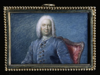 Portrait of Alexis Piron, c1760.