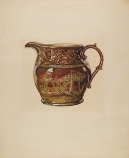 Ewer - Fulton Steamboat, c. 1940.