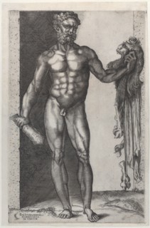 Hercules with his Club and Lion Skin, 1548.