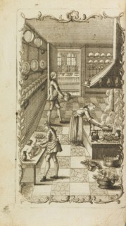 New well furnished cooking book, 1766. Private Collection.