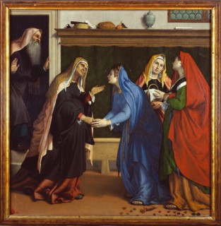 The Visitation, 1532. Creator: Lotto, Lorenzo (1480-1556).