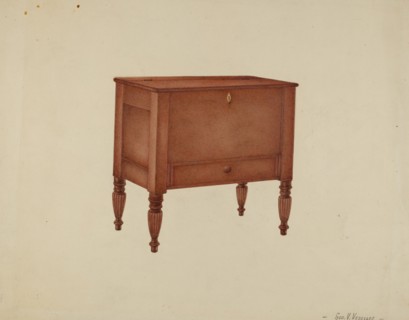 Shaker Sugar Chest, 1935/1942.
