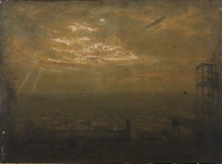 Night Watch by Airplane, 1916.