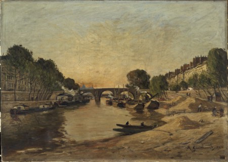 The Seine and Pont Marie, 1912.
