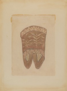 Birch Bark Cape Collar, 1935/1942.