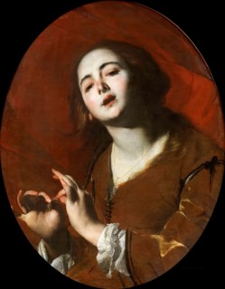 The Singer, 1650. Creator: Cavallino, Bernardo (1616-1656).