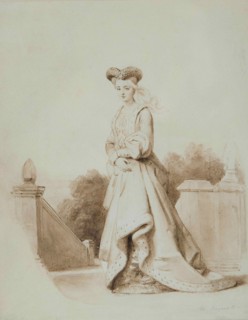 Anne de Beaujeu. Creator: Fragonard, Théophile (1806-1876).