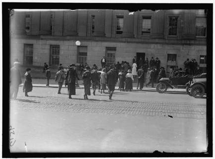 At Treasury, between 1916 and 1918.