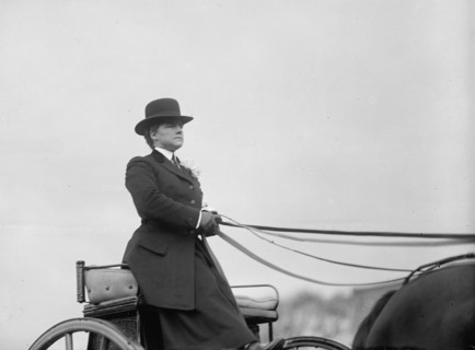 Potts, Mrs. Alan. Horse Show, 1910.