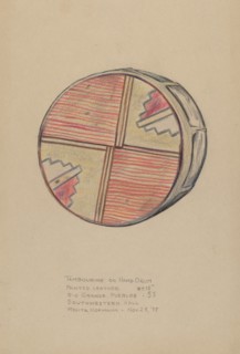 Tambourine or Hand Drum, 1935/1942.