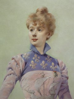 Allegory of the city of Paris, 1901.