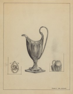 Silver Cream Pitcher, 1935/1942.