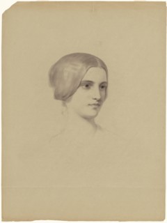 Head of a Young Woman, 1840-1854.