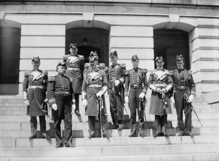 German Squadron Visit To U.S., 1912.