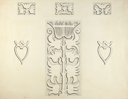 Hartford Cupboard (Detail), c. 1936.
