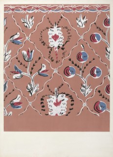 Hand Painted Wall (Detail), c. 1939.