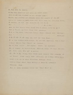 Description of a Girl's Dress, c. 1937.