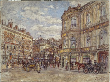 Hanover pavilion, rue Louis-le-Grand, 1902.