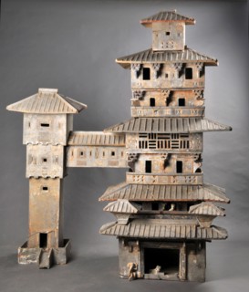 Model of a Multistory House, 25-220. Creator: Chinese Master.