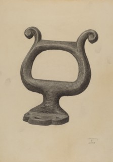 Foot Scraper, c. 1940.