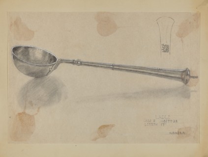 Silver Ladle, 1935/1942.