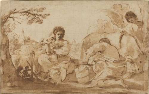The Rest on the Flight into Egypt, c. 1626.