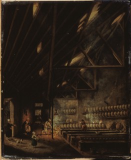 Interior of a workshop, c1777.
