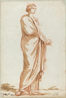 Roman Statue of a Standing Woman.