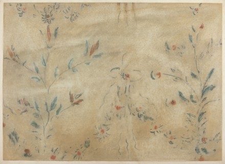 Free Hand Wall Decoration, c. 1940.
