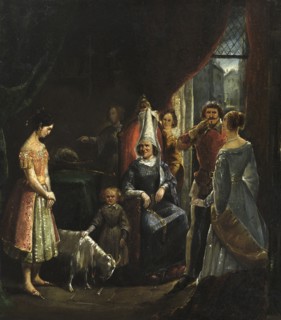 Scenes of Notre-Dame de Paris, 1832.