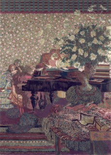 Figures in an interior. Music, 1896.