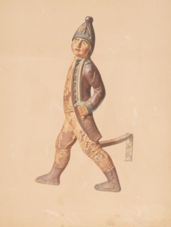 Andiron (Marching Hessian), 1935/1942.