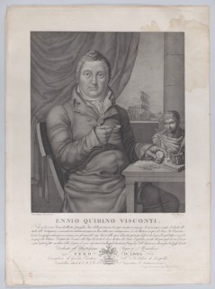 Portrait of Ennio Quirino Visconti, 1827.