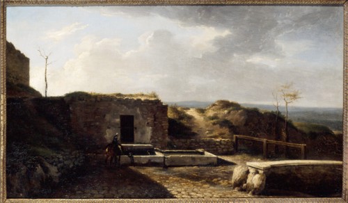 Rue de L'Aubreuvoir, Montmartre, around 1840.