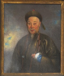 Portrait of Lin Zexu (1785-1850). Private Collection.