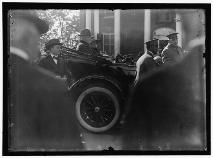 Woodrow Wilson, between 1916 and 1918. Creator: Harris & Ewing.
