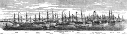 'The Combined Fleets in the Black Sea', 1854. Creator: Unknown.