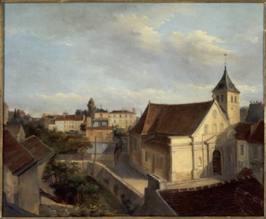 The old Church of Belleville, 1852.