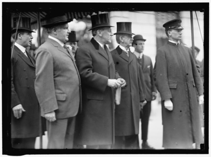 Wilson, Woodrow, between 1913 and 1917.