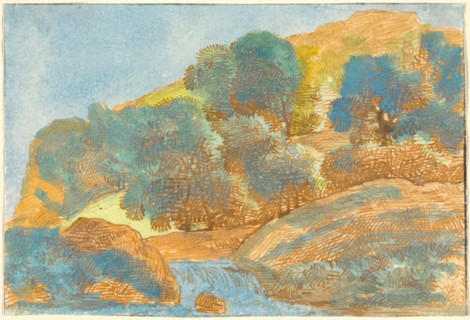 Hilly Landscape with a Stream, 1800/1805.